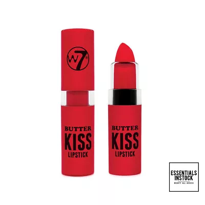 W7 Butter Kiss Lipstick - Red Rose • £3.99