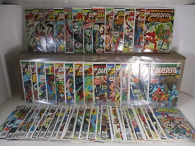 Daredevil 101-157+ANNUAL SET (miss.#131) Sharp 1973-1979 Marvel Comics (s 14169) • $1485