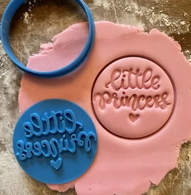 £4 • Buy Little Princess Embosser With Free Circle Cutter, Icing, Cupcake, Baking