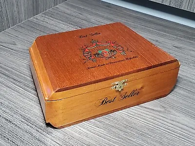 A.Fuente Best Seller Dominican Republic 25ct Empty Cigar Box 8.5  X 5.5  X 3  • $6