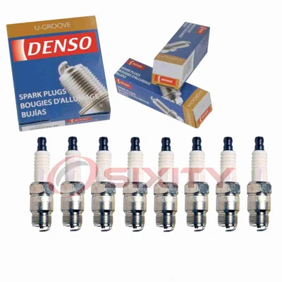 $23.56 • Buy 8 Pc Denso Standard U-Groove Spark Plugs For 1975 Chevrolet Monza 5.7L V8 Fu