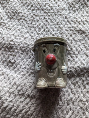 £5 • Buy Dusty Bin 3 2 1 Vintage Money Box 1970's - Collectable