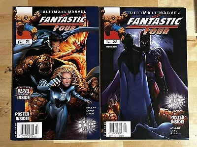 Ultimate Marvel Flip Magazine 21 22 Comic LOT Marvel Zombies Fantastic Four • $39.95