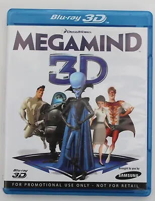 Megamind 3D (Dreamworks) - Blu-ray DVD (Promotional DVD) • £3.99