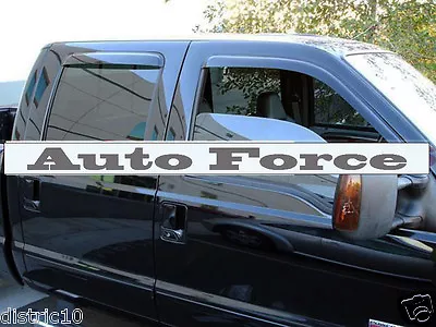 $83 • Buy Hic Weather Shields For Ford F250 F350 F450 1999-2016 Dual Cab Weathershield
