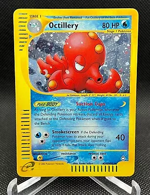 Octillery Holo H20/H32 Pokemon Aquapolis NM A00 • $49.99