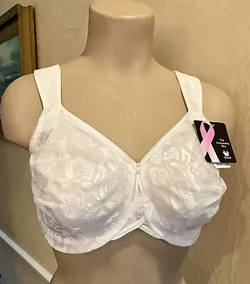 Nwt Wacoal 34g  Awareness 85567 Full Figure Coverage Seamless Ivory Uw Bra $65 • $59.99