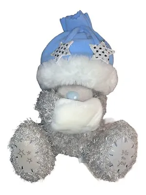 Tatty Teddy Me To You Plush Bear Hat Stars Gray Blue 11” Carte Blanche • $29.97