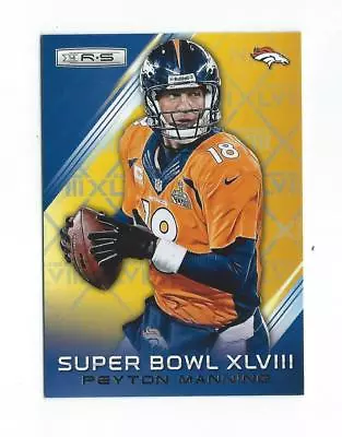 2014 Rookies And Stars Football Super Bowl Insert Singles - You Choose • $0.99