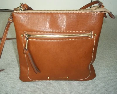 £8.50 • Buy Fabulous FIORELLI Tan Faux Leather Messenger Bag/Shoulder Bag/Crossbody
