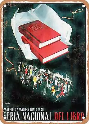 METAL SIGN - 1945 National Book Fair Vintage Ad • $18.66