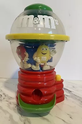 M&M's Candy Nuts Dispenser Spinning Fun Machine COLLECTIBLE Plastic VTG • $10