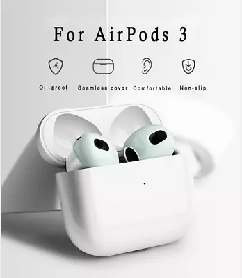 NEW For Apple Airpods3 Case Earpod Cover Ear Hook Earbuds Ear Tips Silicone Thin • $14.22