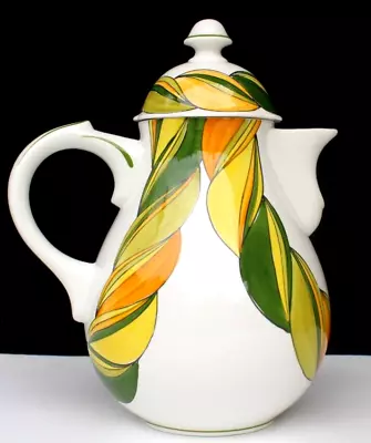 Vintage Villeroy & Boch Sweet June Tea Pot Coffee Pot With Lid Germany • $24.99