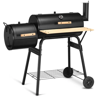 $153.11 • Buy Outdoor BBQ Grill Charcoal Barbecue Pit Patio Backyard Meat Cooker Smoker