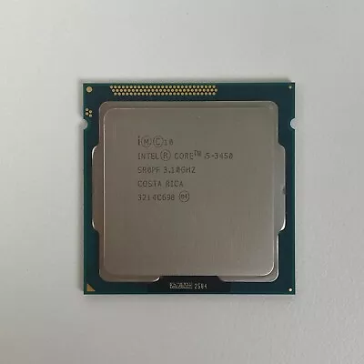 Intel Core I5-3450 3.1 Ghz DESKTOP PC COMPUTER CPU SOCKET LGA1155 -3rd GEN • $12