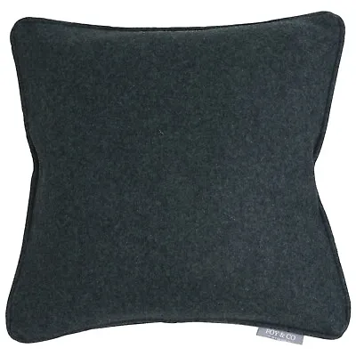 Plain Wool Grey Green 16  Cushion Cover Abraham Moon British • £15.95