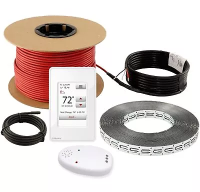 LuxHeat Cable Kit 120v (10-150sqft) Electric Radiant Floor Heating System Tile + • $364