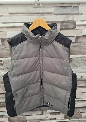 Champion Vtg 90's Athletic Sports Thick Winter Padded Zip Up Bodywarmer Gilet M • £15.99