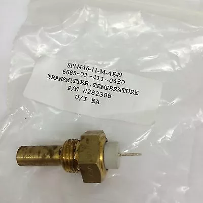 VDO TEMPERATURE TRANSMITTER SENSOR MILITARY SURPLUS 120 Degree C Max H282308 • $19.99