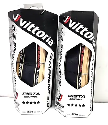 2pk Vittoria Rubino Pro G2.0 Road Clincher Tire 700x23C Full Black • $74.70