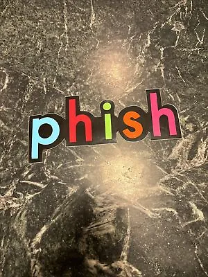 Phish Vtg Sticker Decal  90s Early 2000s Show Concert Promo Rare Vinyl 9” • $14.80