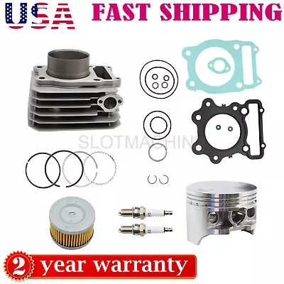 $91.99 • Buy NEW Cylinder Top End Rebuild Kit For 1988-2000 Honda TRX 300 Fourtrax FW 4x4 2x4