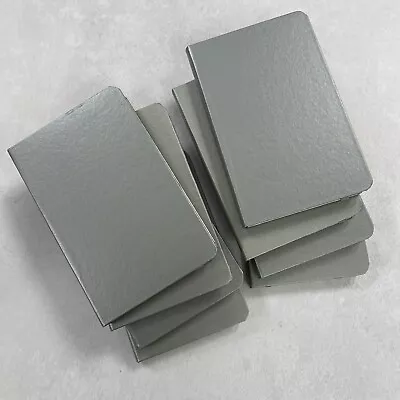 NEW Silver/Grey Notebooks X 8 Small A6 Lined Hardback Journals Job Lot Bulk (D • £4.99