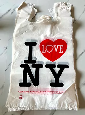 14 Ps  I LOVE NY  Plastic Shopping Bags • $6.99