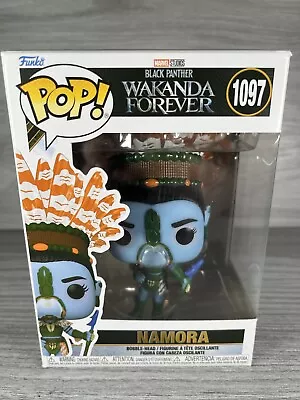 Black Panther 2 Wakanda Forever Namora Pop Marvel 1097 Vinyl Figure Funko New • £9.99