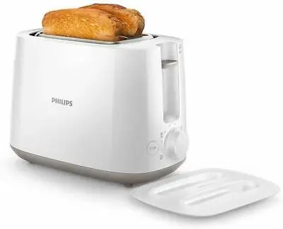 £99.92 • Buy Philips Daily Collection HD2582/00 830-Watt 2-Slice Pop-up Toaster