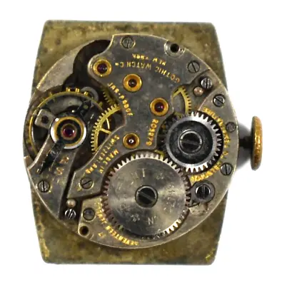 Vintage Gothic Jar-Proof 17J Mechanic Wrist Watch Movement Lot.qh • $14.99