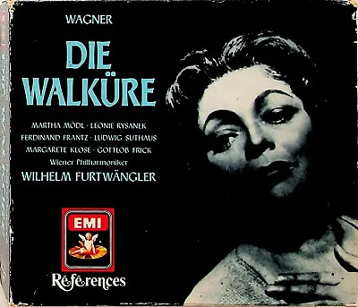 Wagner: Die Walküre 3-CD BOX SET (Furtwangler/Martha Mod/Rysanek) EMI UK Press • £7.72