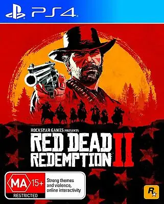 Red Dead Redemption 2 II Sony PS4 Playstation 4 RPG Open World Action Game RDR2 • $88