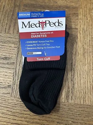 MediPeds Womens Socks Size 8-10 • $22.88