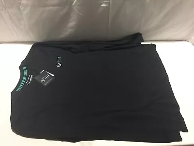 N152 F1 Mercedes AMG Petronas Long Sleeve Tee T-Shirt Black Mens Size Large • $30