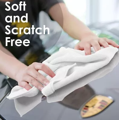 Lot X 12 Microfiber Cleaning Cloth Towel Car Polishing No Scratch Detailing👍 • $19.99