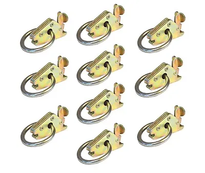 10 Pack Heavy Duty E Track 2  O Ring Fitting For Enclosed Trailer Tie Down Strap • $34.85
