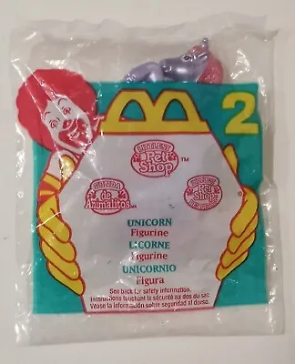 Littlest Pet Shop McDonald's Happy Meal Toy - #2 Unicorn Figurine 1995 • $4