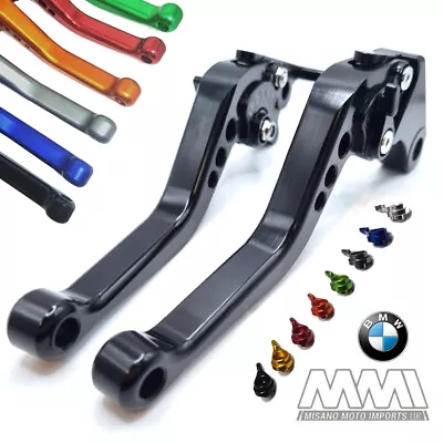 Motorcycle Brake And Clutch CNC Levers For BMW Bike Models 6 Colours • £48.95