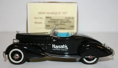 Minimarque 1/43 Scale US No.8a - 1934 Packard Boattail Speedster Le Baron Harrah • $145.23
