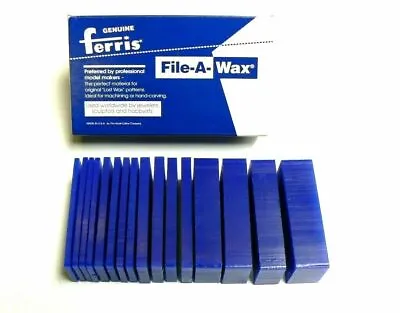 Carving Wax Slices Ferris 1# Assortment Blue Wax Design Carve Jewelry Models • $34.85