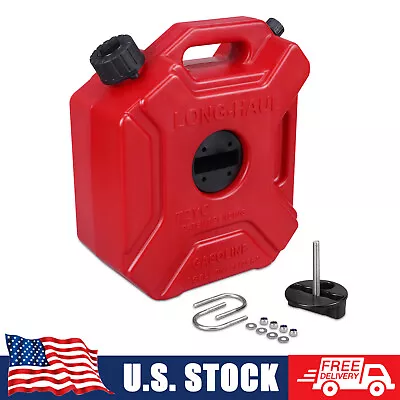 1.3 Gal Portable Gas Fuel Tank Petrol Storage Can For ATV UTV Motorcycle Car 5L • $38.99