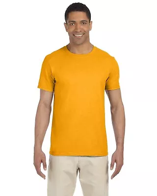 Gildan Adult Softstyle T-Shirt Ringspun Cotton Crew Neck Plain T-Shirt - G640  • $7.84