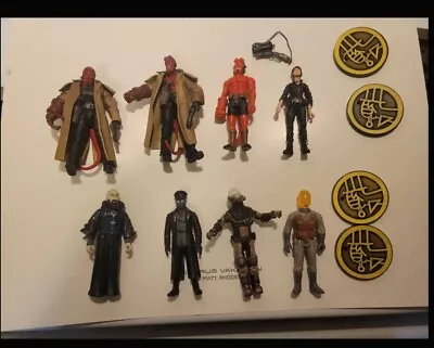 Hellboy Mezco Super 7 3.75 Lot • $150