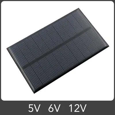£20.99 • Buy Solar Panel 5V 6V 12V Polycrystalline Silicon DIY Module Battery Charge