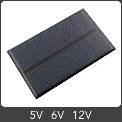 Solar Panel 5V 6V 12V Polycrystalline Silicon DIY Module Battery Charge • £4.49