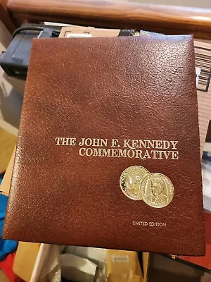 John F. Kennedy Sterling Silver Medal Limited Commemorative Set Album Only • $30