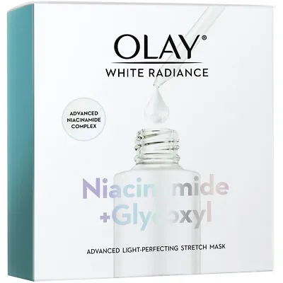 $38.93 • Buy OLAY White Radiance Light-Perfecting Stretch Mask Advanced Niacinamide Complex