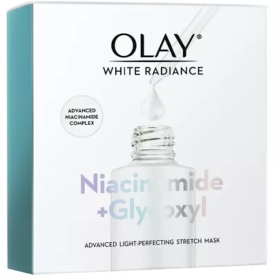 OLAY White Radiance Light-Perfecting Stretch Mask Advanced Niacinamide Complex • $38.95